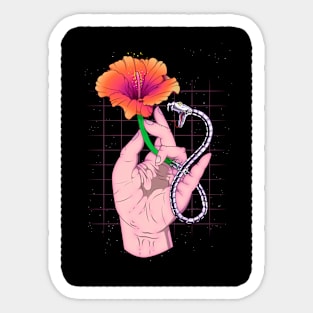 dangerous flower Sticker